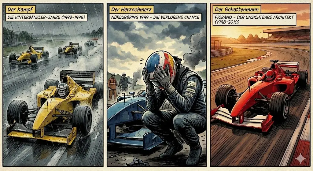 Luca Badoer: Ein Leben im Schatten der Formel 1 – Die Teamkollegen als Messlatte