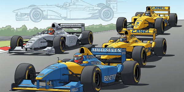 Die Verborgene Geschichte: Reynard F1, Benettons Evolution und die Verwandtschaft zum Pacific PR01