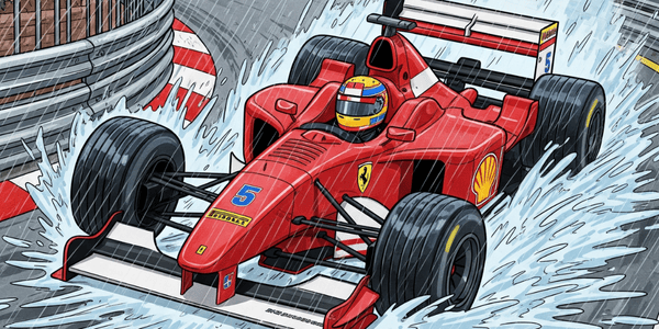 Regenkönig Schumacher triumphiert bei chaotischem Monaco Grand Prix 1997