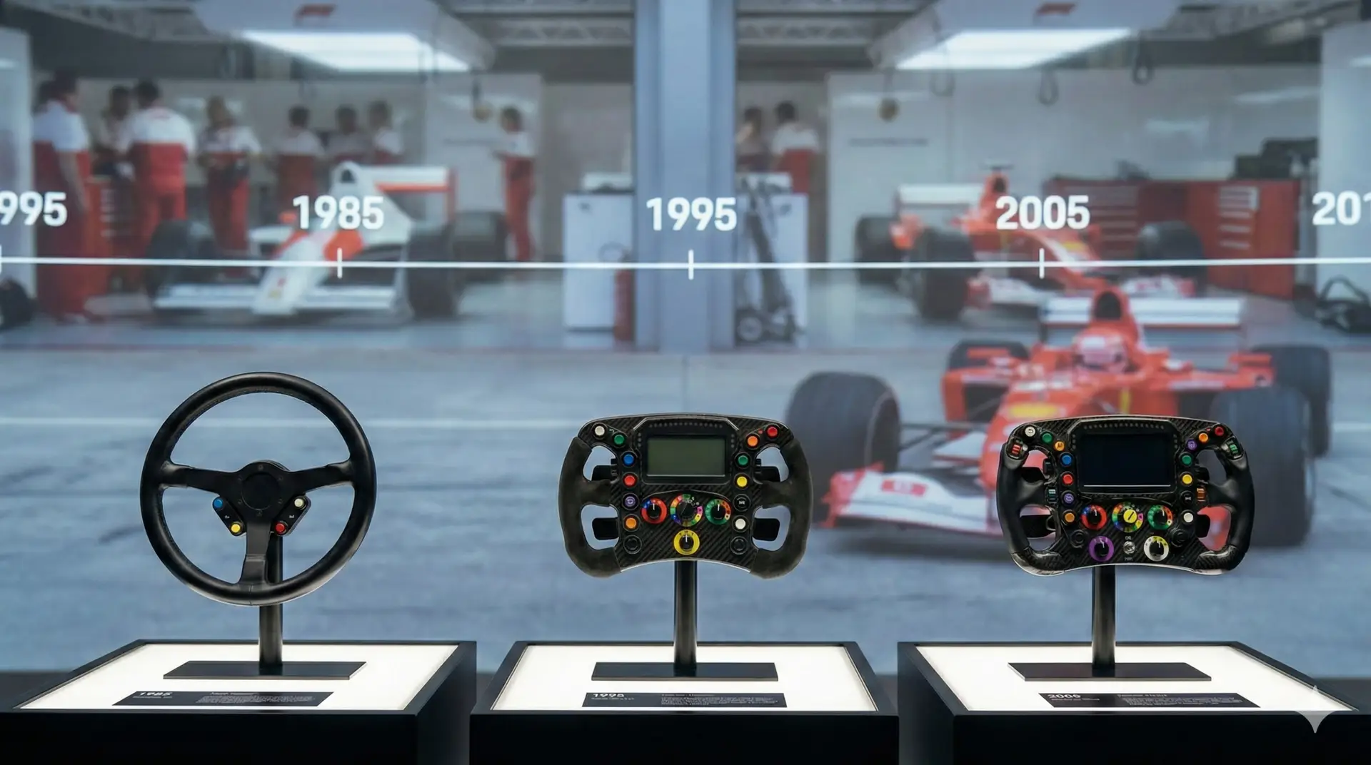 Vom simplen Lenkrad zum High-Tech-Computer: Die unglaubliche Evolution in der Formel 1!